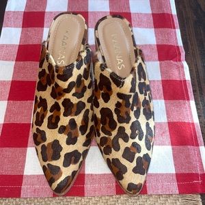 Kaanas Sagrantino Pointy Mule Size 8